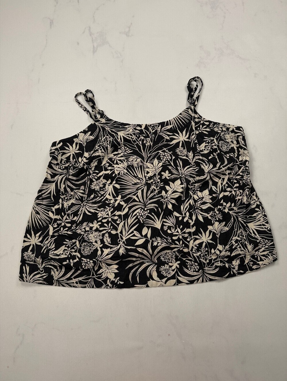 A New Day Day Blouse Black Modern Printed - Womens XXL